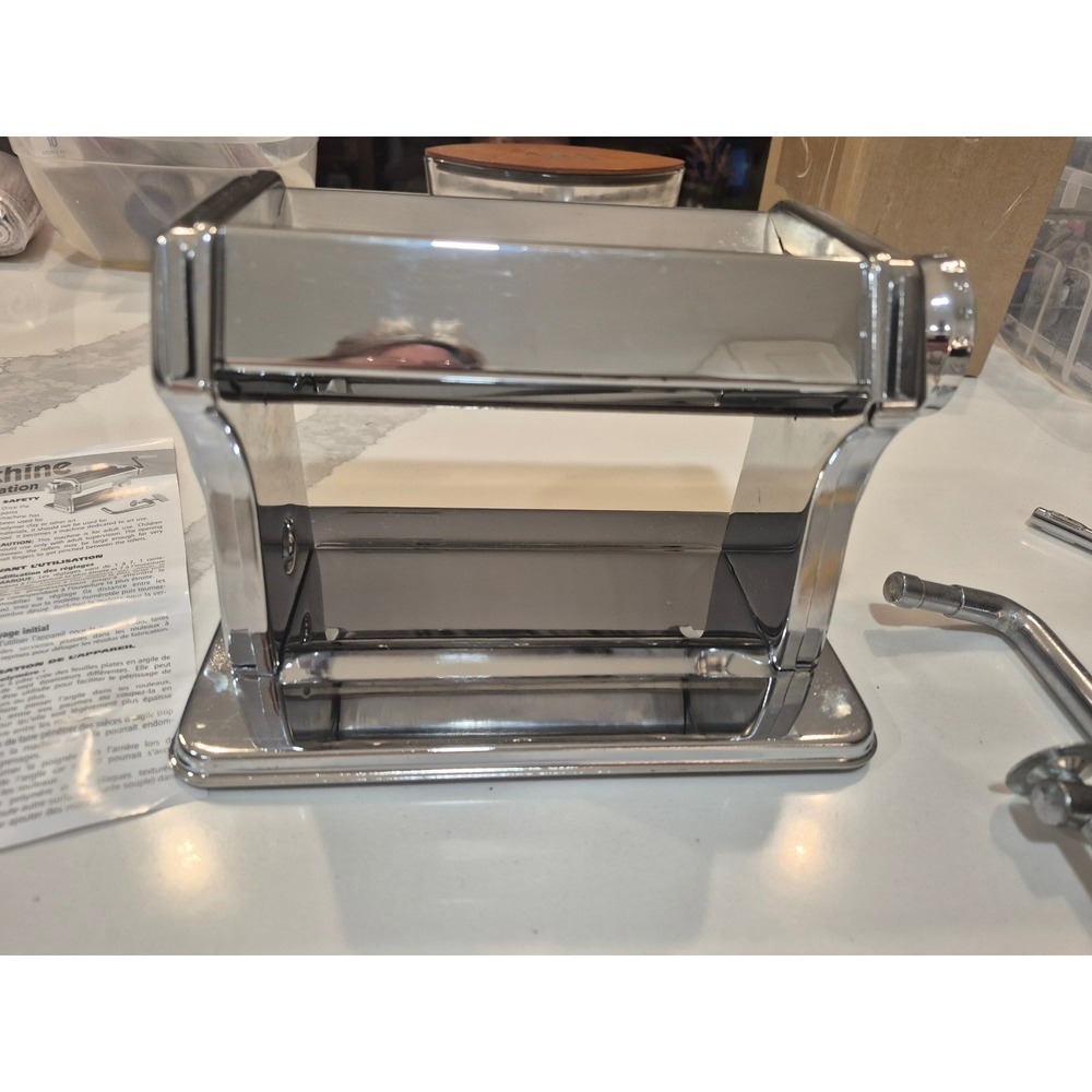 AMACO Pasta Machine for Polymer Clay and Soft Metal Sheet Stainless Steel 12381S - Picture 4 of 7